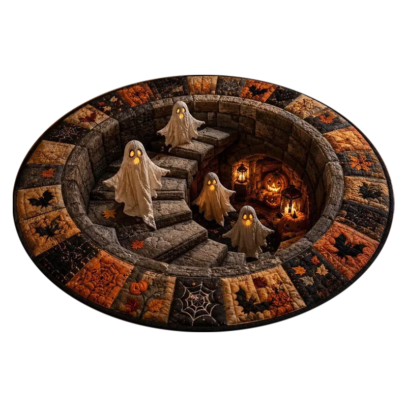 Relyge™ 3D Vortex Halloween Rug-de