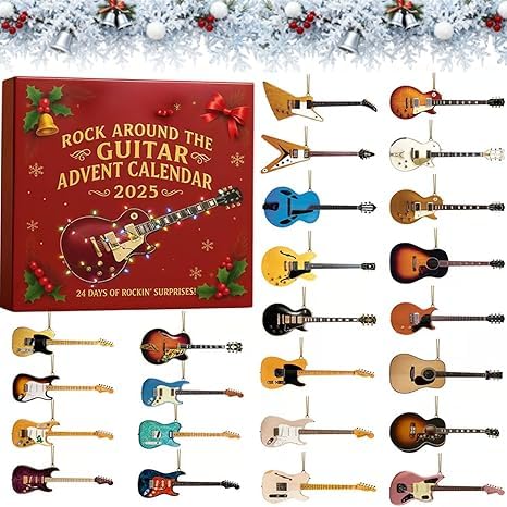 Fanyil™ Guitar Legends Advent Calendar 2025